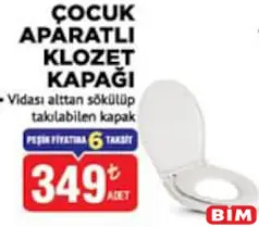 ÇOCUK APARATLI KLOZET KAPAĞI